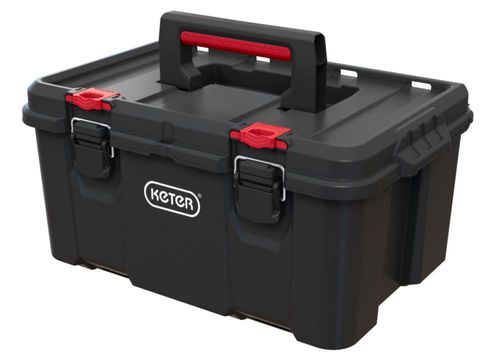 Caja de Herramientas Portátil Keter Stack N' Roll de Alta Resistencia