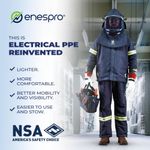 Guantes Eléctricos Aislados Clase 0 Enespro 1000V CA/1500V CC Amarillos