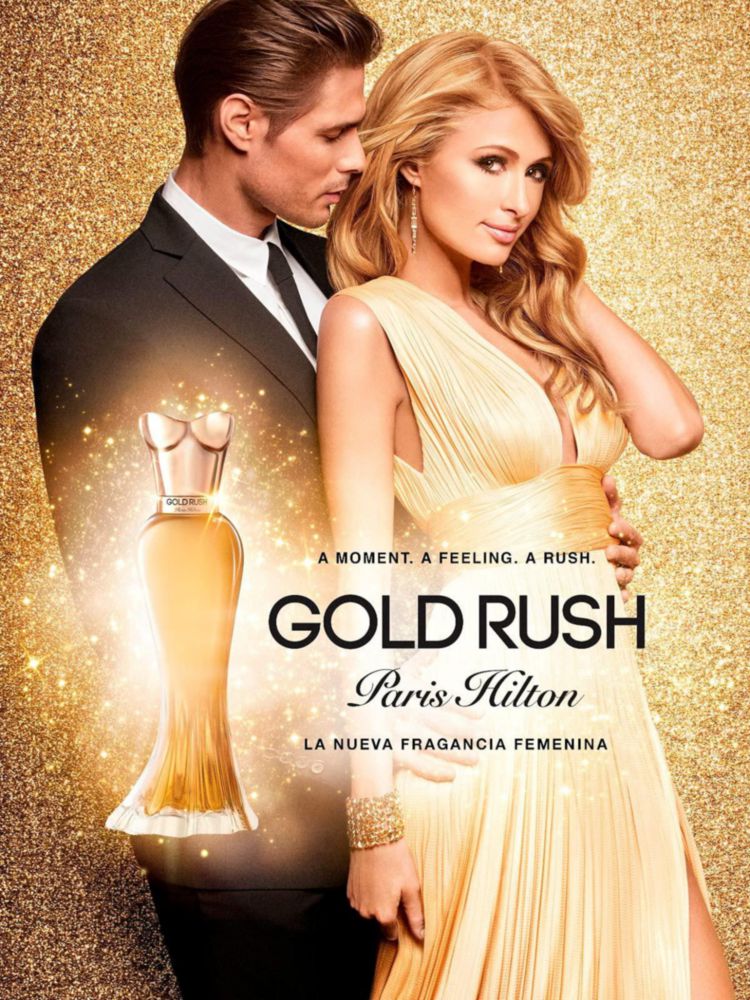 Perfume Paris Hilton Gold Rush Eau De Parfum para mujer 100 ml