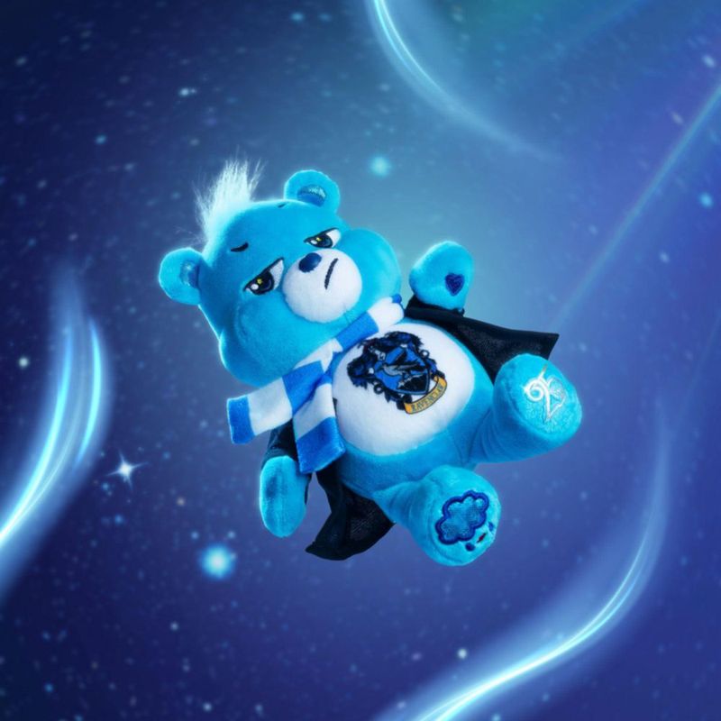 Peluche Care Bears 20 cm Oso Grumpy de la Casa Ravenclaw (Harry Potter)