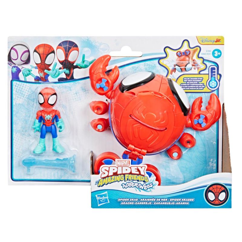 Set de juego Marvel Spidey 76 cm Cangrejo Araña y figura