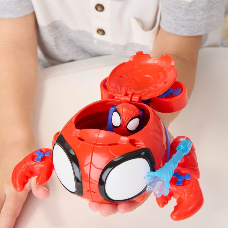 Set de juego Marvel Spidey 76 cm Cangrejo Araña y figura