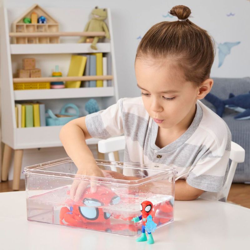Set de juego Marvel Spidey 76 cm Cangrejo Araña y figura