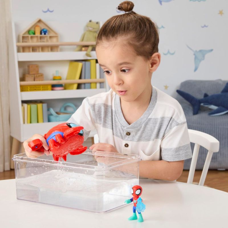 Set de juego Marvel Spidey 76 cm Cangrejo Araña y figura
