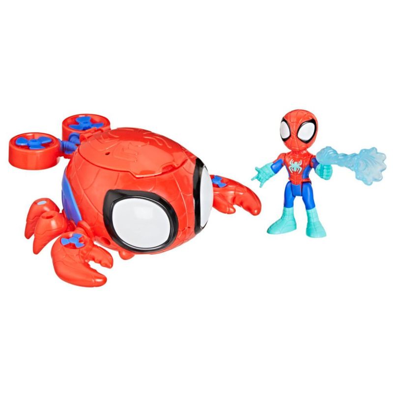 Set de juego Marvel Spidey 76 cm Cangrejo Araña y figura