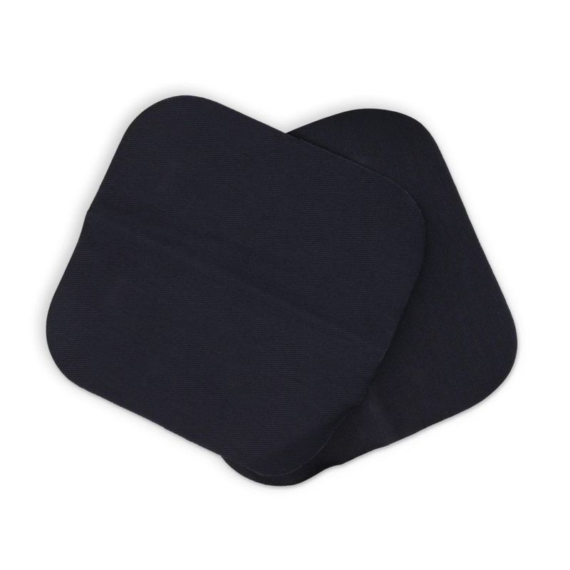 Parche Dritz 55240-3T de sarga para planchar color azul marino 13 × 13 cm 2 unidades
