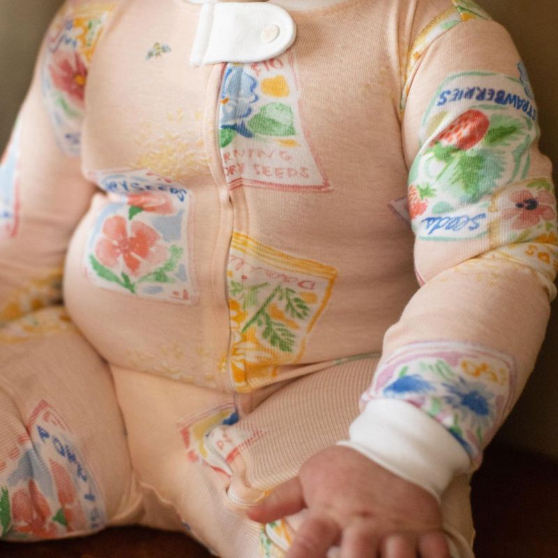 Pijama de una pieza sin pies con cremallera Burt's Bees Baby