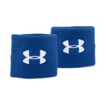 Banda para muñeca Under Armour 8 cm Pack de 2 Royal/Blanco