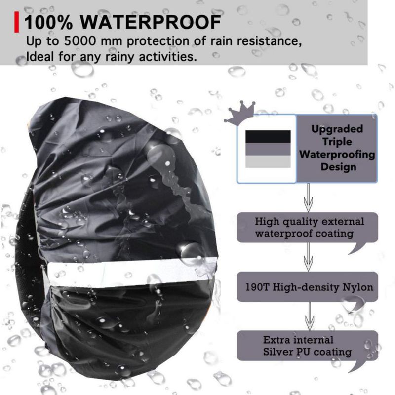 Funda impermeable para mochila Frelaxy Hi-Visibility