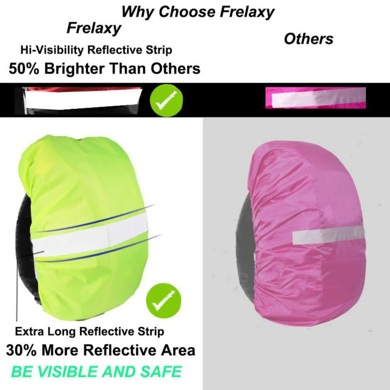 Funda impermeable para mochila Frelaxy Hi-Visibility