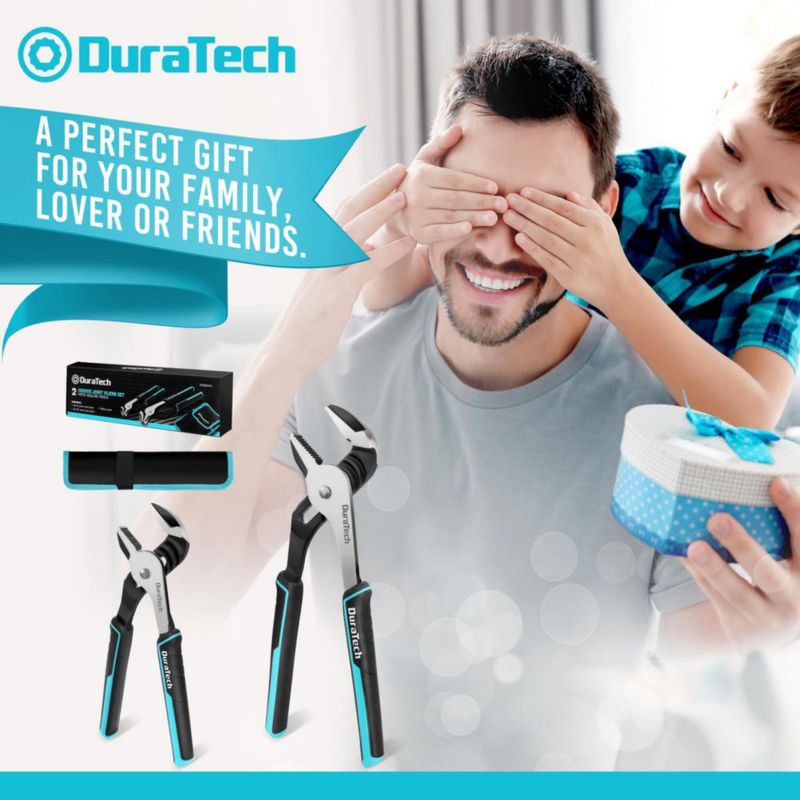 Alicates DURATECH 46 cm y 25 cm con funda enrollable