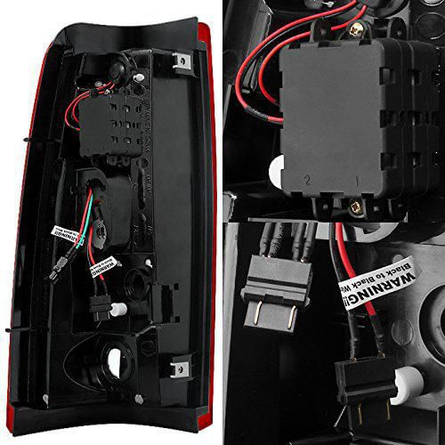 Luces traseras LED rojas AKKON para Chevrolet Silverado y GMC Sierra