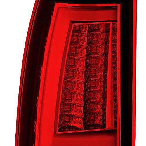 Luces traseras LED rojas AKKON para Chevrolet Silverado y GMC Sierra
