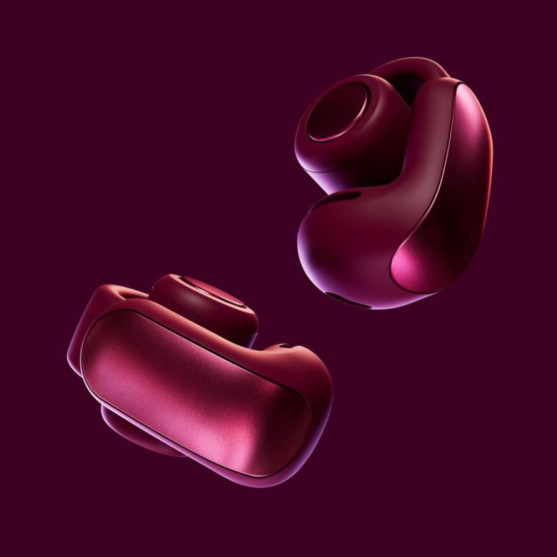 Audifonos Bose Ultra Open Earbuds Inalámbricos Bluetooth Sonido Inmersivo Color Ciruela