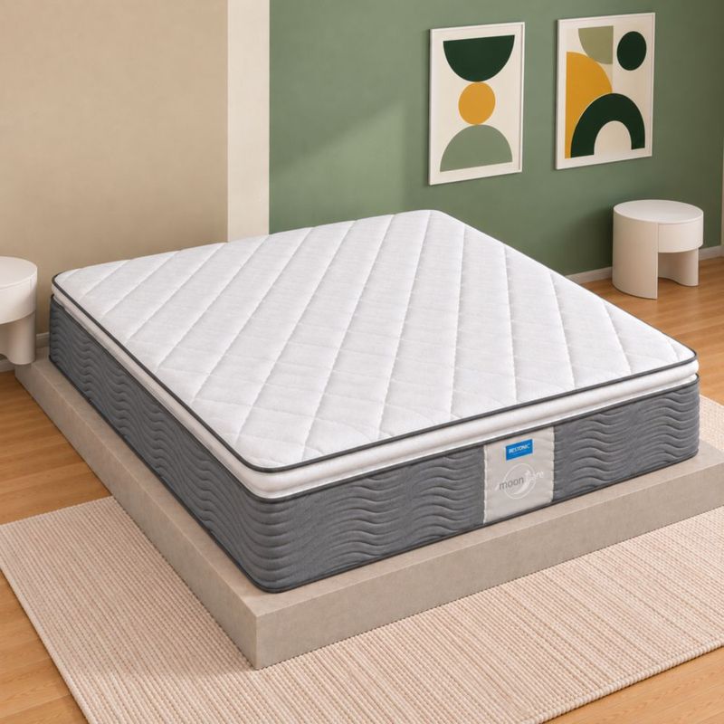 Colchón King Size Restonic Tecnología Fresh Foam Ortopédico Antiestrés