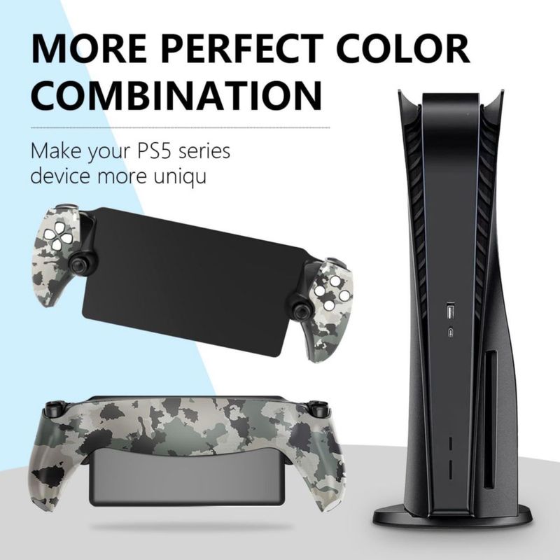 Juego de 3 carcasas PEYANZ MiCai con herramienta de instalación para PlayStation Portal