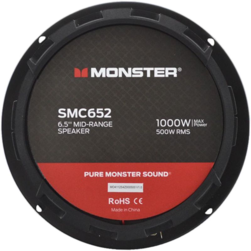 Bocina Medio Rango MONSTER SMC652 6.5 PLG 1000W