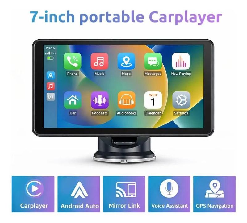 Estéreo 7" CarPlay Inal Mercedes Benz Clase B 2004-2009