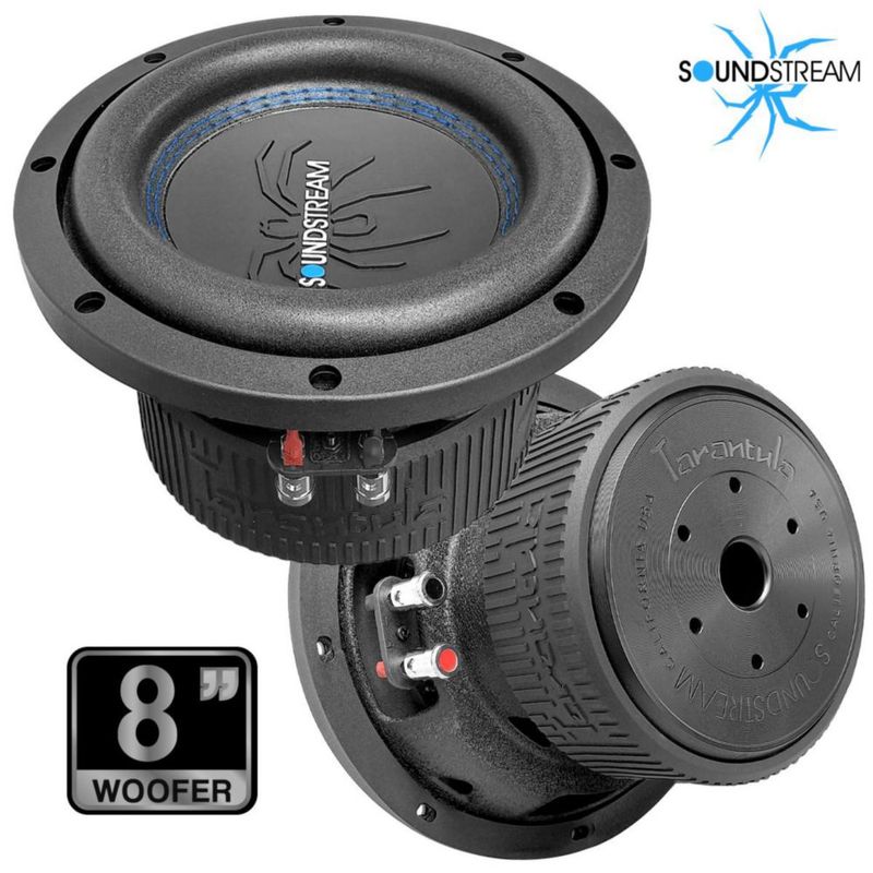 Subwoofer 8" Tarántula T4-8 Competencia 4+4 Ohm Soundstream