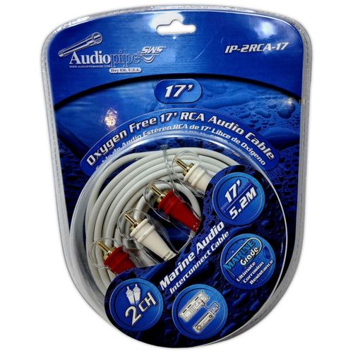 Cable RCA Marino Audiopipe IP-2RCA.17 5.2M Libre Oxigeno
