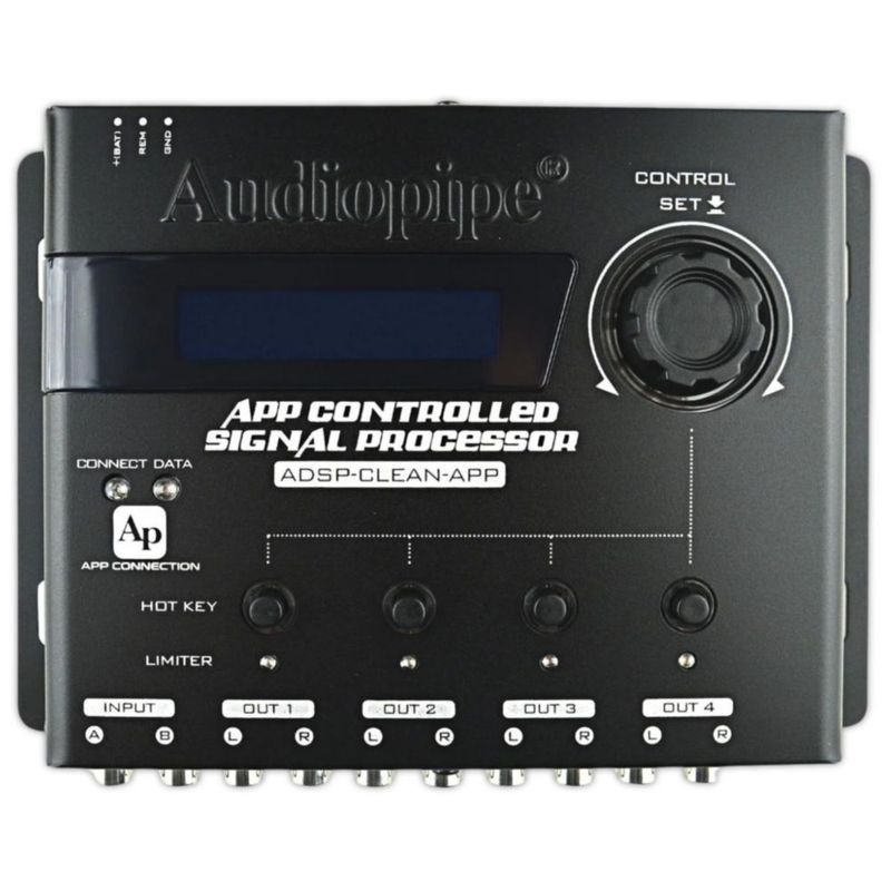 Procesador Señal Digital Audiopipe ADSPCLEANAPP Con App Movil