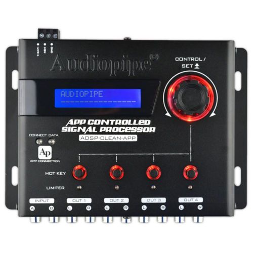 Procesador Señal Digital Audiopipe ADSPCLEANAPP Con App Movil