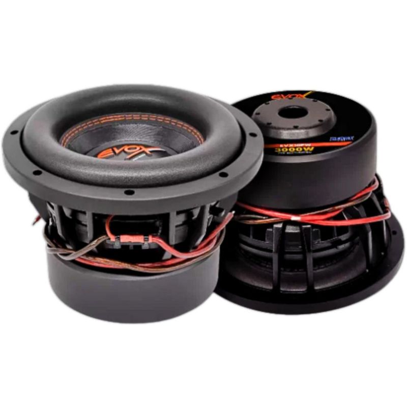 Subwoofer Profesional Evox EVX10PW 10 PLG Doble Bobina 3000W