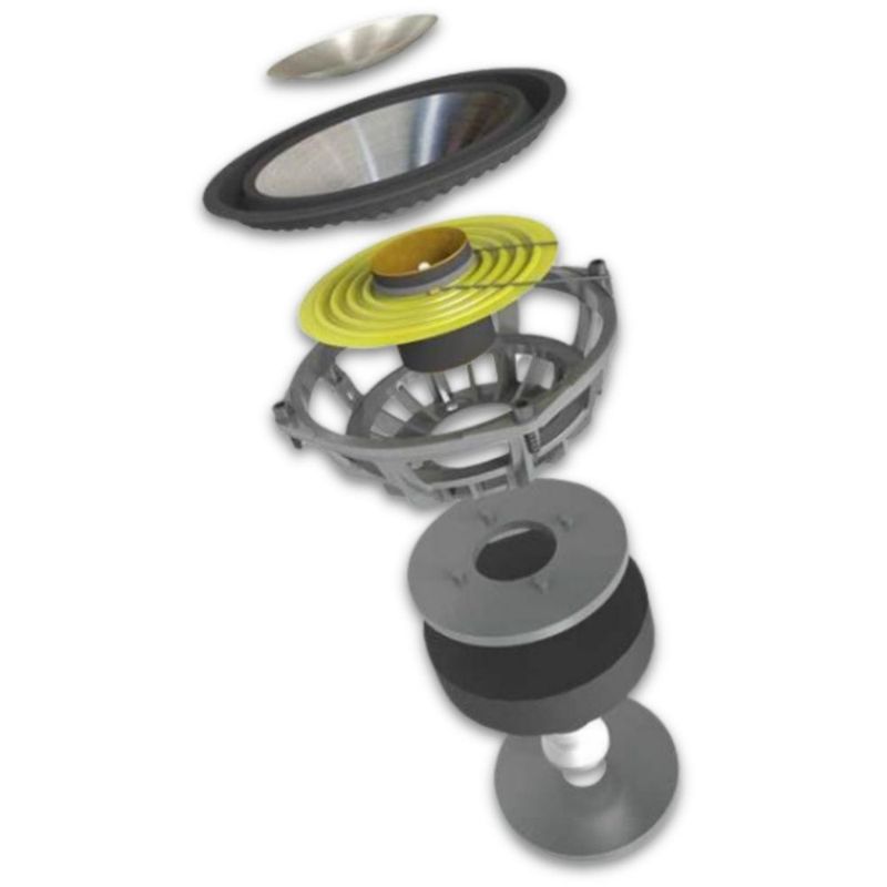 Tweeter de Titanio Audiopipe ATQ1252T 250W Tipo Bala