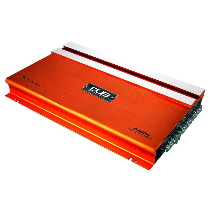 Amplificador 4 Canales 600 Watts de Potencia Audiobahn DUB6004