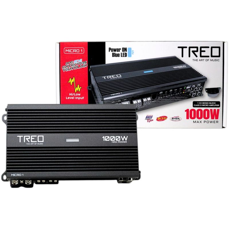 Amplificador Treo MICRO1 1000W Clase D 1 Canal