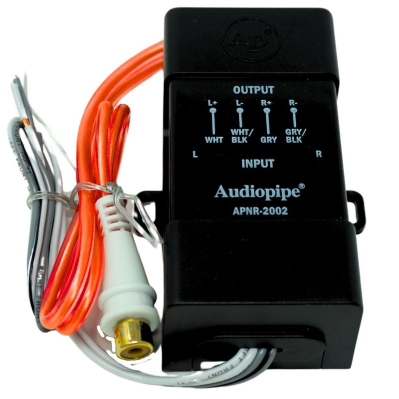 Adaptador De Línea Hi Low Audiopipe APNR2002