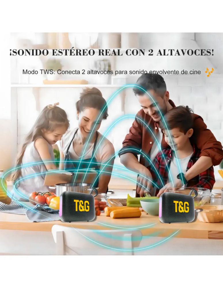 Bocina Bluetooth Petukita Box TG445mini