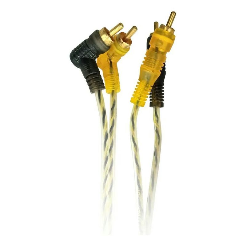 Cable RCA a RCA Estéreo Audiobahn 7 Metros Alta Fidelidad ARCA700F