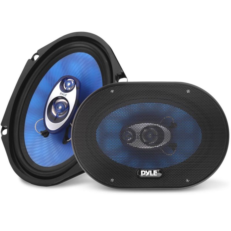 Altavoces de sonido para coche Pyle PL683BL 6 x 8 360 W 3 vías 4 ohmios