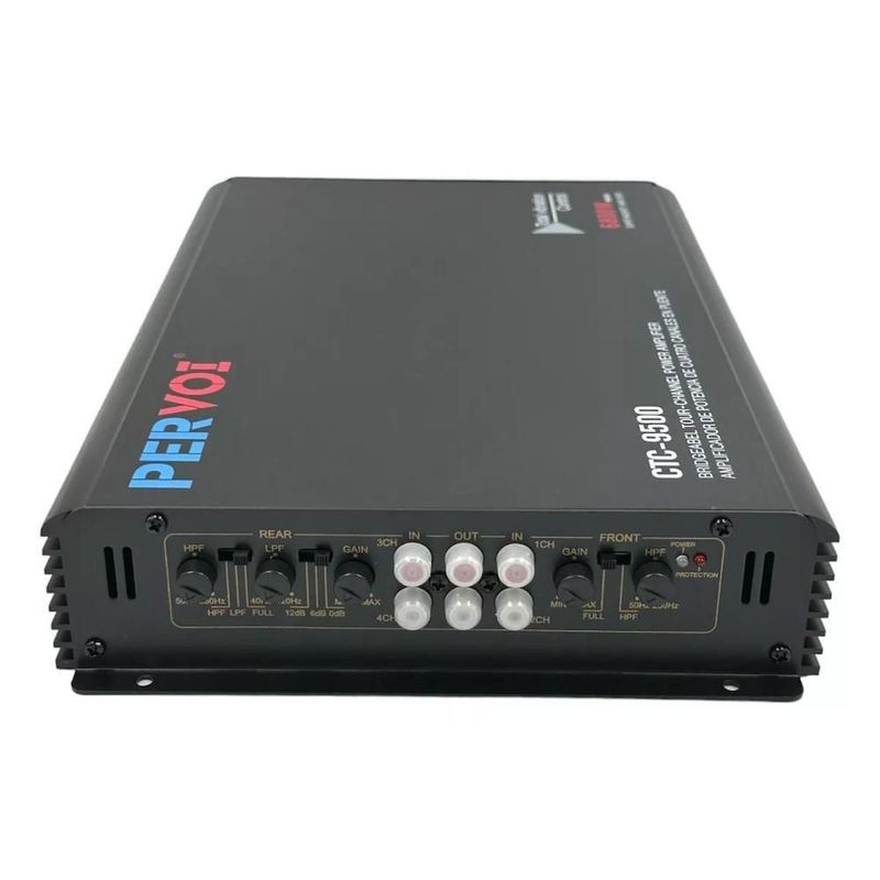 Amplificador automotriz 4 canales pervoi ctc-9500
