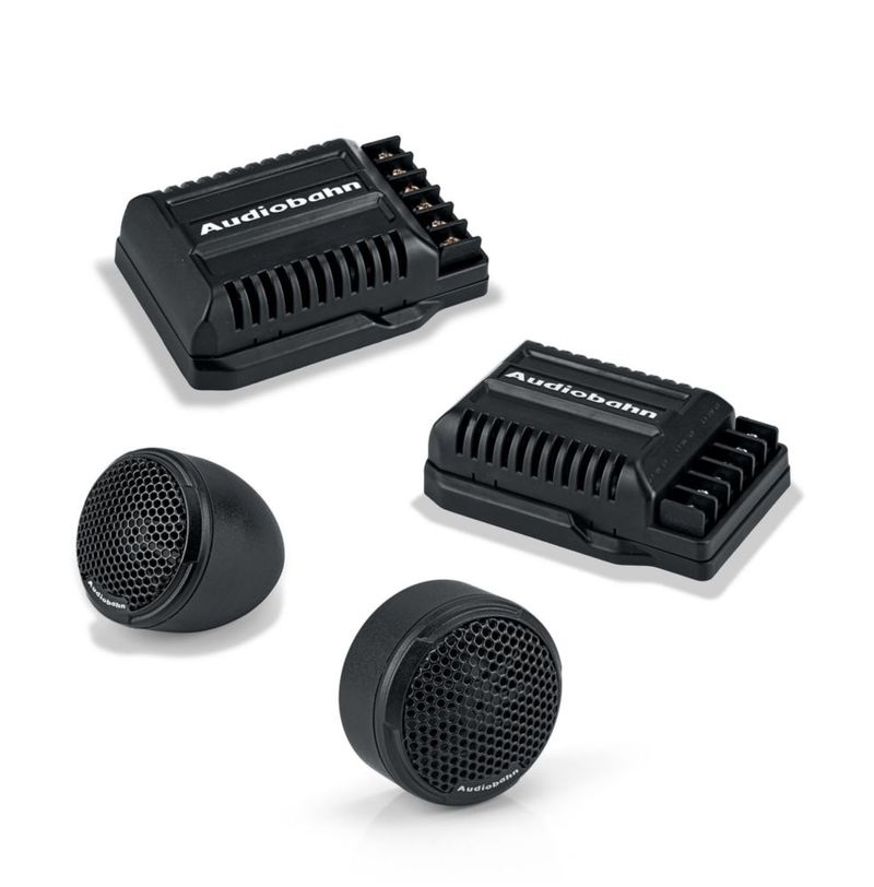 El set de medios auto Audiobahn ABC65A