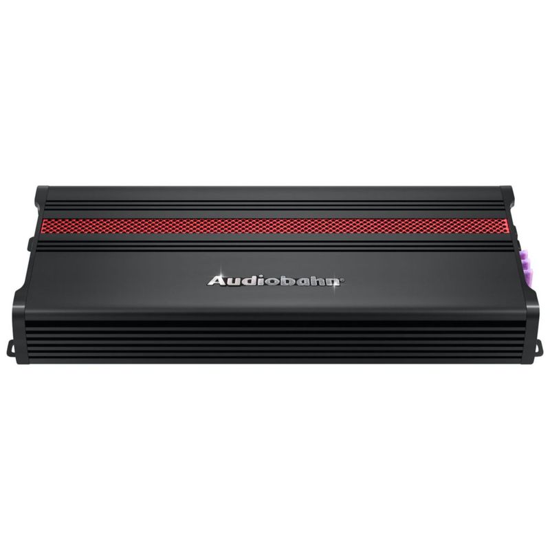 Amplificador Audiobahn para Auto Clase A/B de 4 Canales AF400 – 350W Máx Sonido Claro y Potente