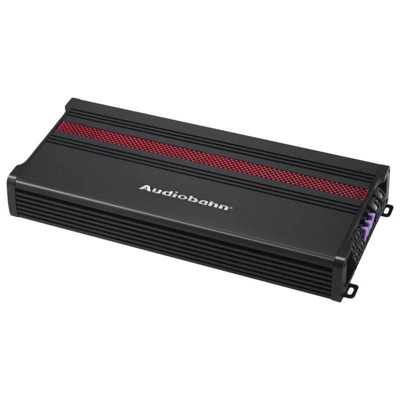 Amplificador Audiobahn para Auto Clase A/B de 4 Canales AF400 – 350W Máx Sonido Claro y Potente