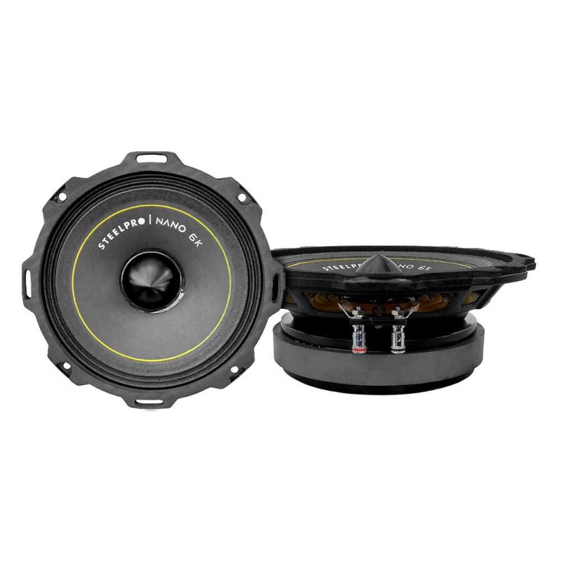PAR NANO-6K de Medio Rango 6.5" Open Show Alto Spl Steelpro