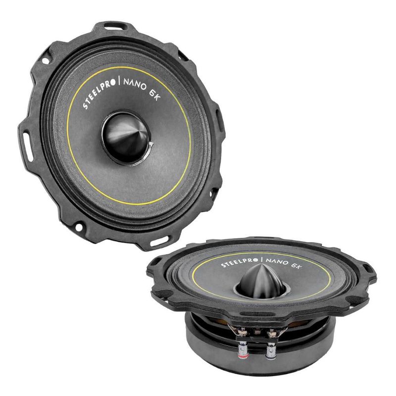 PAR NANO-6K de Medio Rango 6.5" Open Show Alto Spl Steelpro