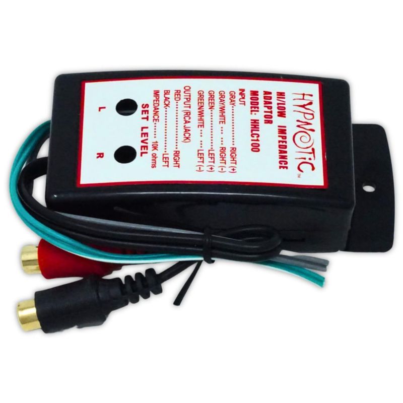 Convertidor Hi/Low Hypnotic HHLC100 2 Canales con Adaptador