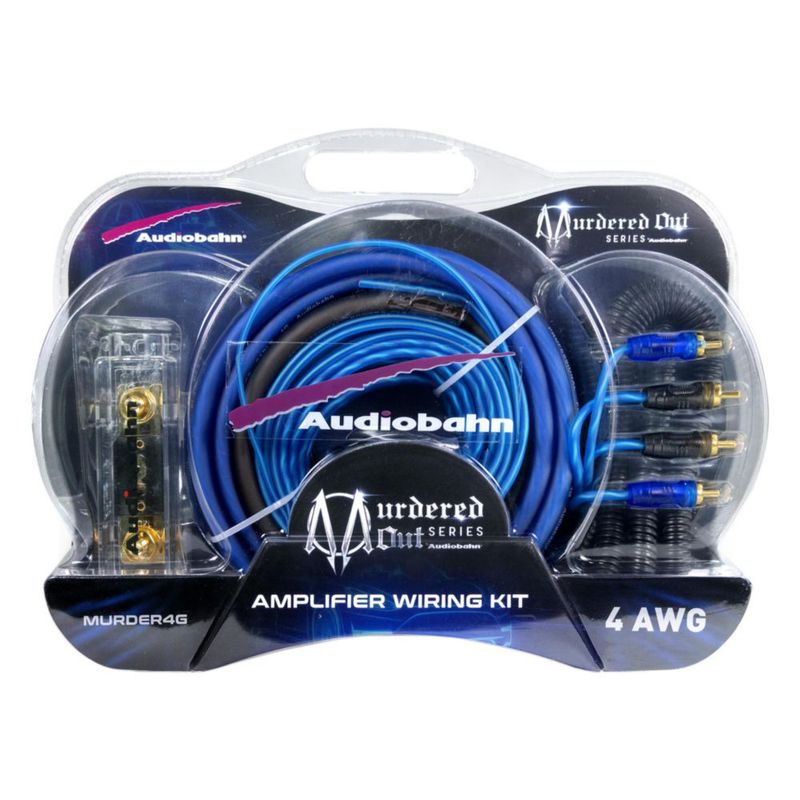 Kit De Instalacion Calibre 4 Para Auto Audiobahn Murder4g