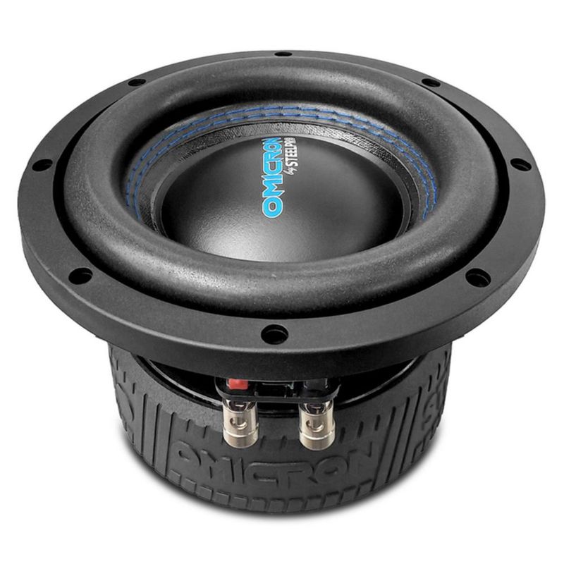 Subwoofer 8 Pulgadas 4+4 Ohms 2000w Max Omicron Steelpro Negro OC-8000