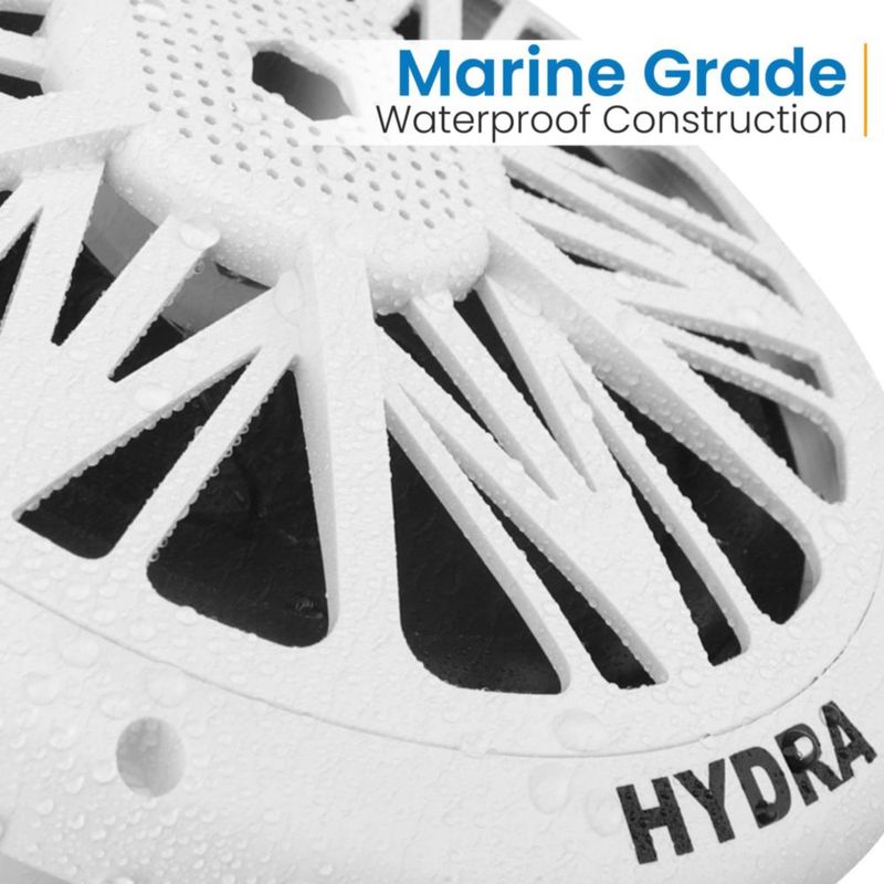 Altavoces marinos Pyle PLMR82 8 pulgadas 300 W resistentes al agua blancos