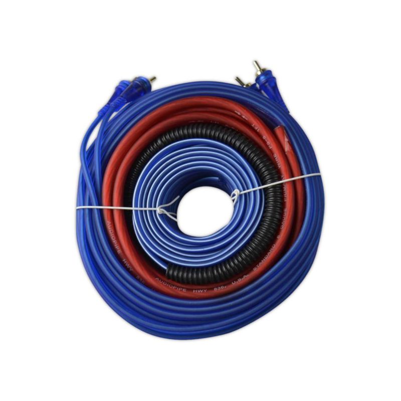 Kit de Instalación Amplificador Audiopipe PK1500SX Calibre 8