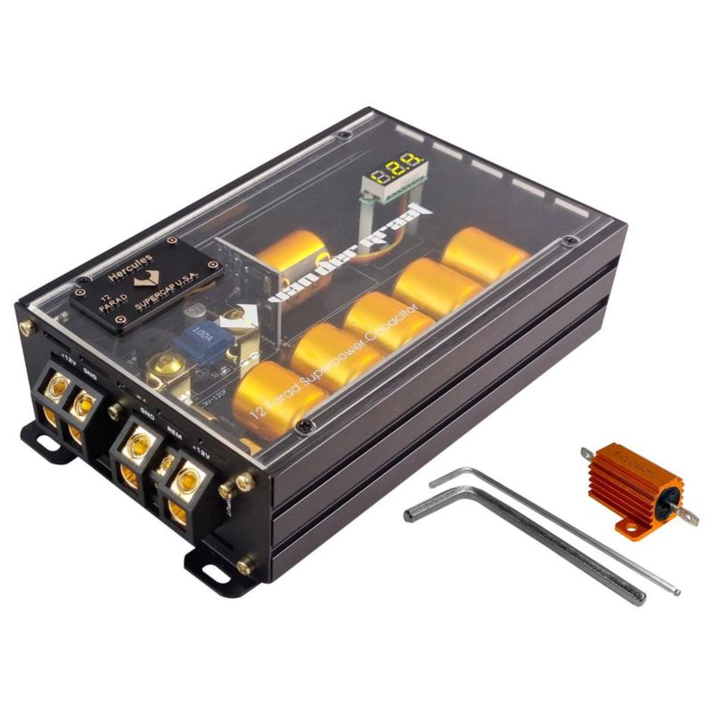 Super Capacitor 12 Faradios Hibrido 12v Hércules VANDER GRAAF