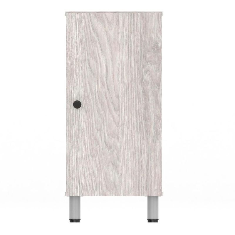 Gabinete de baño para lavabo dena maderkit ceniza c/p