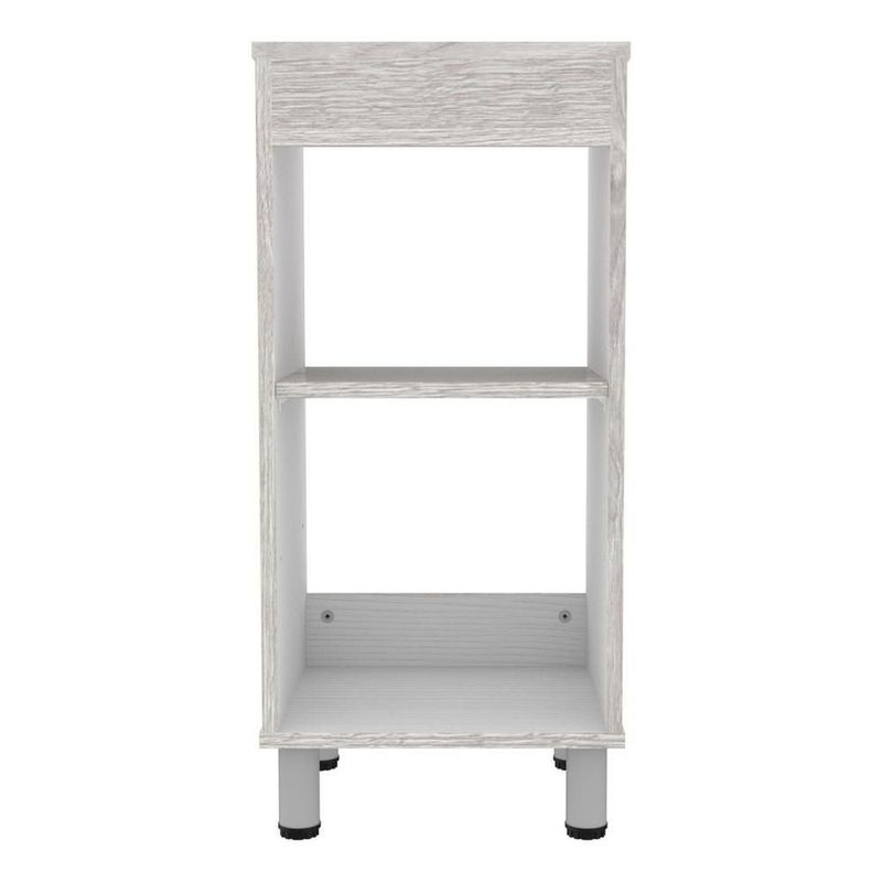 Gabinete de baño para lavabo dena maderkit ceniza s/p