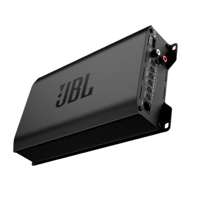 El amplificador Nano JBL Stage GT50011 es un monoblock Clase D de alto rendimiento (1220W pico / 500W RMS a 2 Ω