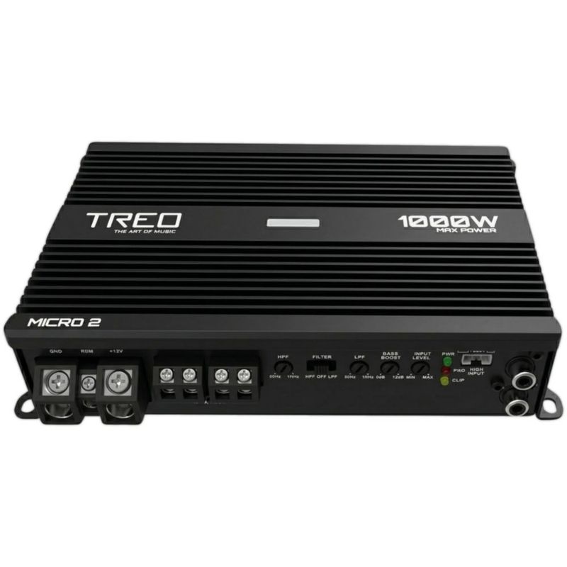Amplificador Micro Treo MICRO2 Clase D 1000W 2 Canales